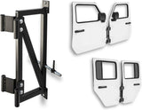 Luxury wall-mounted car door storage bracket - Suitable for the front and rear doors of Jeep Wrangler models YJ, TJ, JK and JL image 2