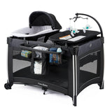 4 in 1 Portable Baby Crib Deluxe Nursery Center