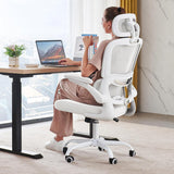 Office Chair Ergonomic Desk Chair, 330 LBS Home Mesh Office Desk Chairs with Wheels, Comfortable Gaming Chair, High Back Office Chair for Long Hours, Office Chair for Study and Work (Grey) image 3