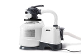 INTEX 26651EG SX3000 Krystal Clear Sand Filter Pump for Above Ground Pools, 16in, Light gray