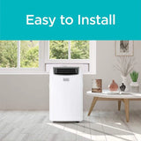 BLACK DECKER 14,000 BTU Portable Air Conditioner with Heat and Remote Control, White image 4