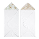 Aden + Anais Tanzania Hooded Towels, 2-pk