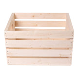 Adwood Solid Pine Wood Storage Crate, 16-in