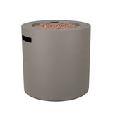 Aegean Steel Propane Fire Pit Hidden Tank in Mist Gray, 24-in image 2