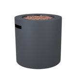 Aegean Steel Propane Fire Pit Hidden Tank in Slate, 24-in image 3