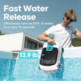 Aiper Scuba L1 Cordless Robotic Pool Cleaner, Tri-Motor, Advanced Filtration & Quick Drain, Ideal for Above-Ground Pools up to 1,100-sq.ft. image 8
