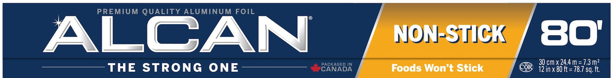 Alcan Value Pack Non-Stick Baking Aluminum Foil, 12-in x 80-ft