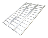 Aluminum Tri-Panel Loading Ramp with Adjustable Straps, 77 x 50-in, 1500-lb