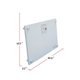 Amaze Heater Ceramic Electric Heater with Standard Mounting, 100W, White image 5