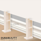 Amaze Heater Ezymount Drill-Less Mounting System, White image 3