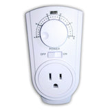 Amaze Heater Plug-in Thermostat for Portable Space Heater & AC, White image 2