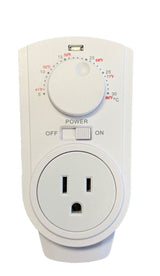 Amaze Heater Plug-in Thermostat for Portable Space Heater & AC, White image 3