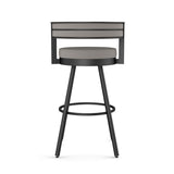 Amisco Eller Swivel Counter Stool with Padded Backrest, Multiple Colours, 26-in image 7