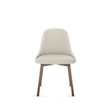 Amisco Harper Upholstered Dining Chair, Boucle Polyester Fabric & Bronze Metal Frame image 2