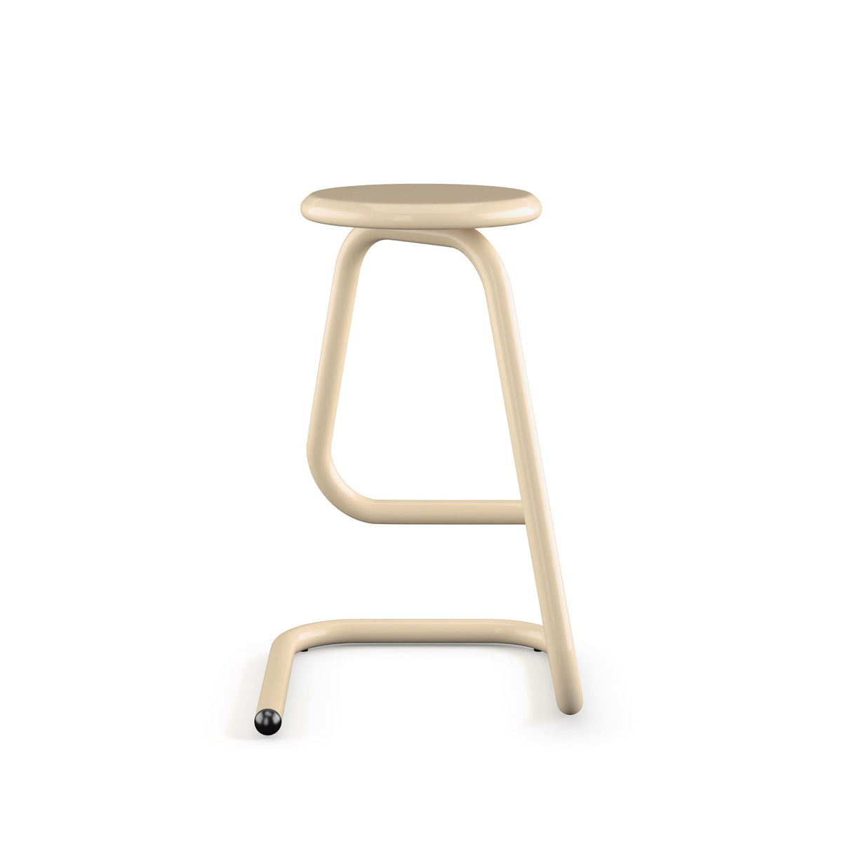 Amisco Paperclip Steel Counter Stool, 300-lb Capacity