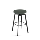Amisco Tanner Welded Steel Bar Stool, 300-lb Capacity