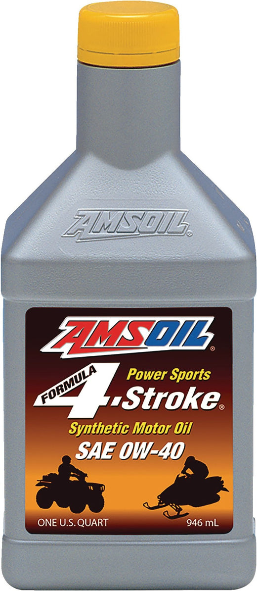 Amsoil 4-Stroke Formula Synthetic Powersport Oil 0W40, 946-mL