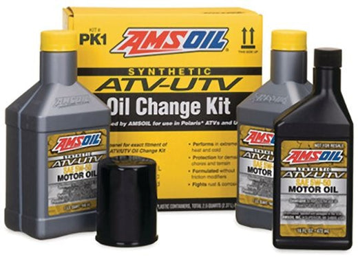 Amsoil Polaris ATV/UTV Oil Change Kit 5W50