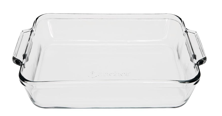 Anchor Hocking Oven Originals Glass Square Cake Dish, 8 x 8-in, 2-L