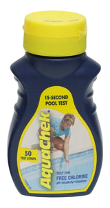 AquaChek 15 Second Stabilized Pool/Spa Chlorine Test Strips