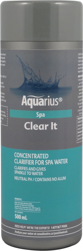 Aquarius Clear It Concentrated Spa Clarifier, 500-mL