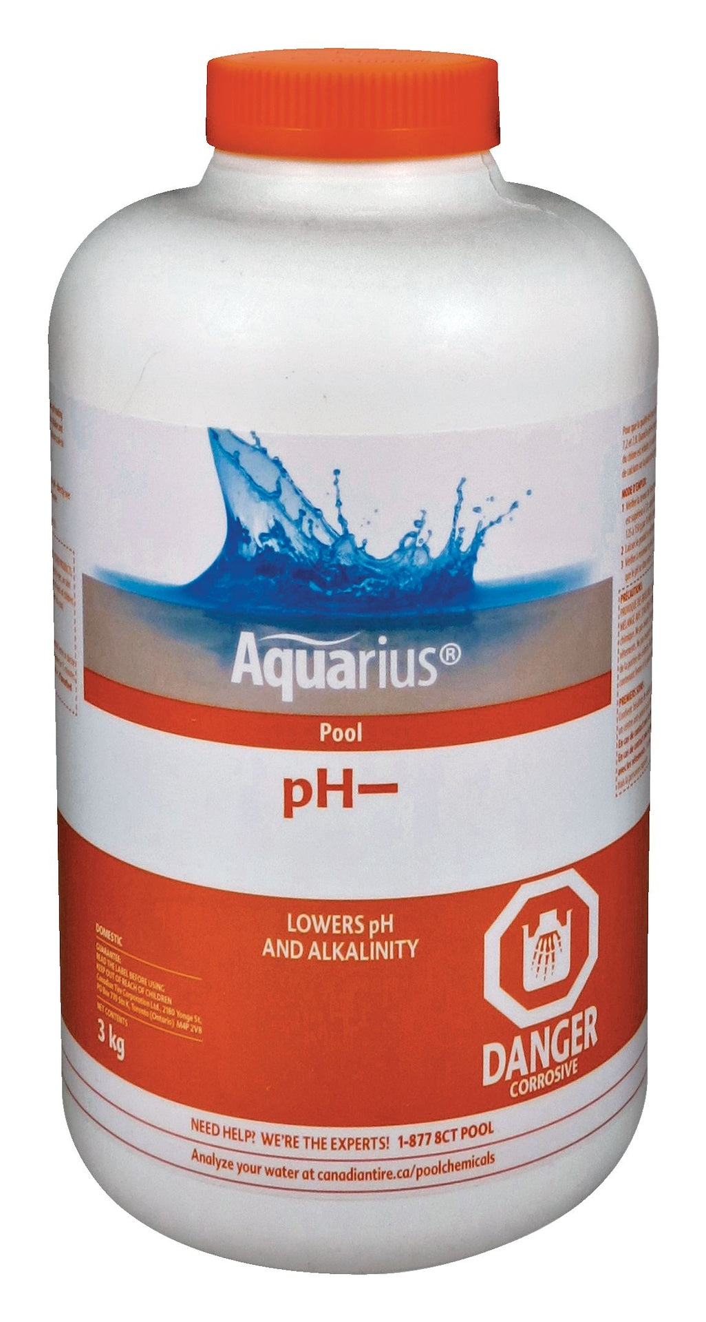 Aquarius pH - Pool pH Reducer, 3-kg