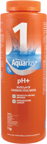 Aquarius pH + Step 1, Raises pH of Pool Water 1-kg