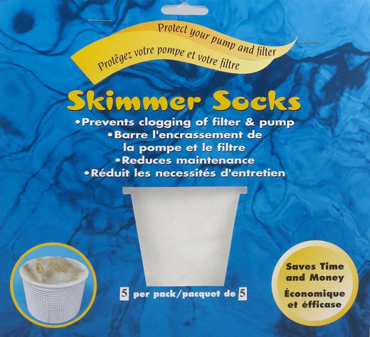 Aquarius Pool Skimmer Socks for Baskets & Skimmers, 5-pk