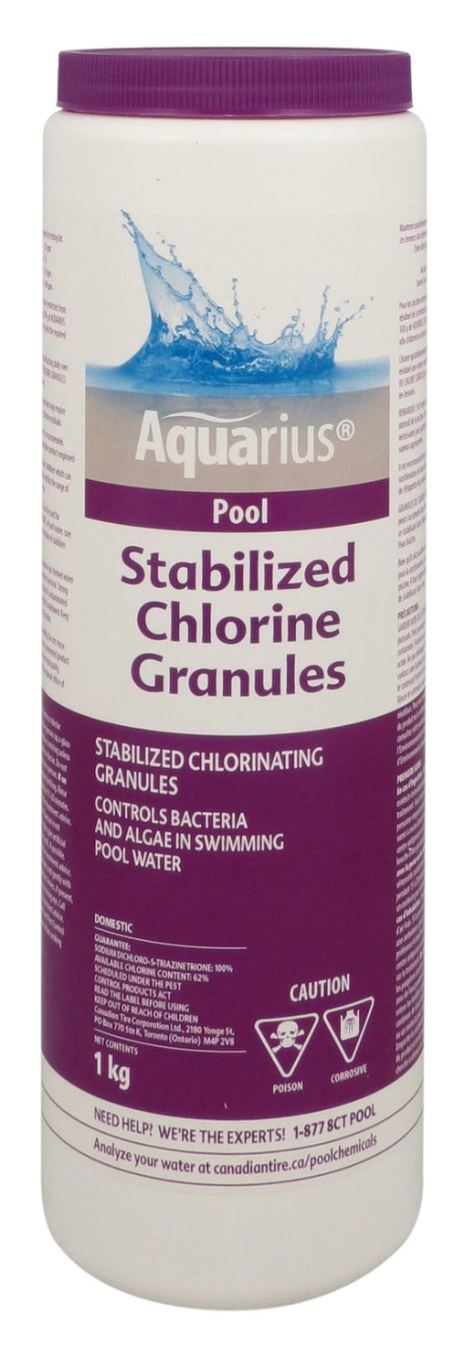 Aquarius Pool Stabilized Granular Chlorine, 1-kg