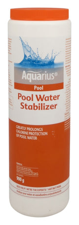 Aquarius Pool Water Stabilizer, Chlorine Protection, 900-g