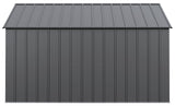 Arrow Classic 12x12-ft Charcoal Corrosion-Resistant Metal Shed image 5