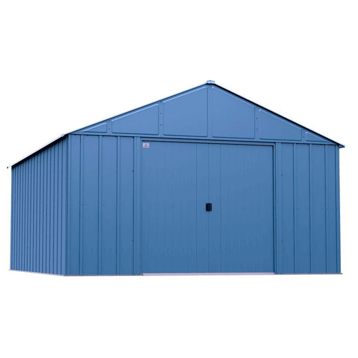Arrow Classic 12x14-ft Blue Grey Corrosion-Resistant Steel Shed