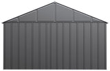 Arrow Classic 12x14-ft Charcoal Corrosion-Resistant Metal Shed image 5