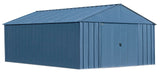Arrow Classic 12x17-ft Blue Grey Corrosion-Resistant Metal Shed image 2