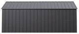 Arrow Classic 12x17-ft Charcoal Corrosion-Resistant Metal Shed image 4