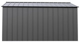 Arrow Classic 14x12-ft Charcoal Lockable Metal Shed image 5