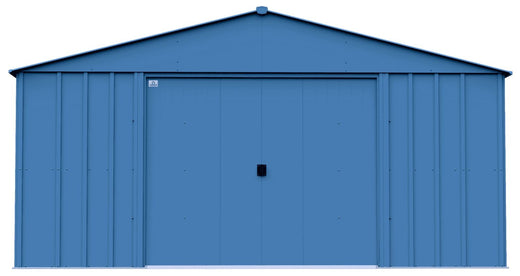 Arrow Classic 14x14-ft Blue Grey Corrosion-Resistant Steel Shed