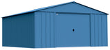 Arrow Classic 14x14-ft Blue Grey Corrosion-Resistant Steel Shed image 2