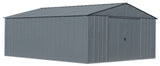 Arrow Classic 14x17-ft Charcoal Corrosion-Resistant Steel Shed image 3