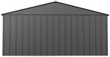 Arrow Classic 14x17-ft Charcoal Corrosion-Resistant Steel Shed image 6