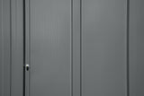 Arrow Classic 14x17-ft Charcoal Corrosion-Resistant Steel Shed image 7
