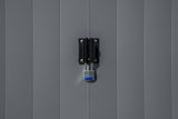 Arrow Classic 14x17-ft Charcoal Corrosion-Resistant Steel Shed image 8