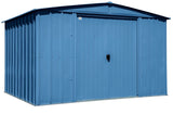Arrow Classic Galvanized Steel Storage Shed, Blue Grey, 10-ft x 8-ft image 4