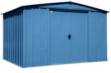 Arrow Classic Galvanized Steel Storage Shed, Blue Grey, 10-ft x 8-ft image 5