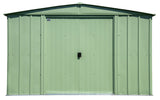 Arrow Classic Galvanized Steel Storage Shed, Sage Green, 10-ft x 8-ft image 5
