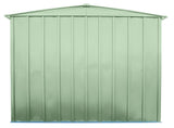 Arrow Classic Galvanized Steel Storage Shed, Sage Green, 8-ft x 6-ft image 7