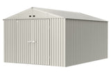 Arrow Elite 10x14-ft Cool Grey Corrosion-Resistant Steel Shed image 2