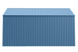 Arrow Elite 12x14-ft Blue Grey Corrosion-Resistant Steel Shed image 4