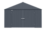 Arrow Elite 12x16-ft Anthracite Corrosion-Resistant Steel Storage Shed