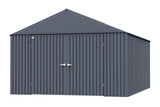 Arrow Elite 12x16-ft Anthracite Corrosion-Resistant Steel Storage Shed image 2